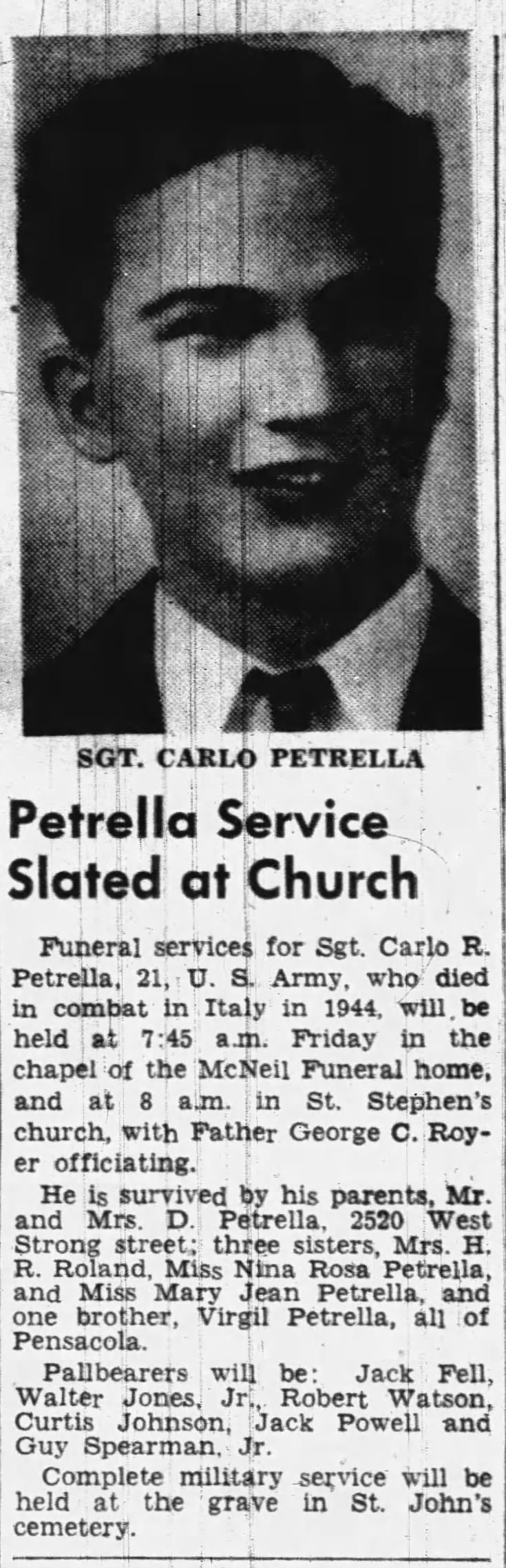 Carlo R. Petrella