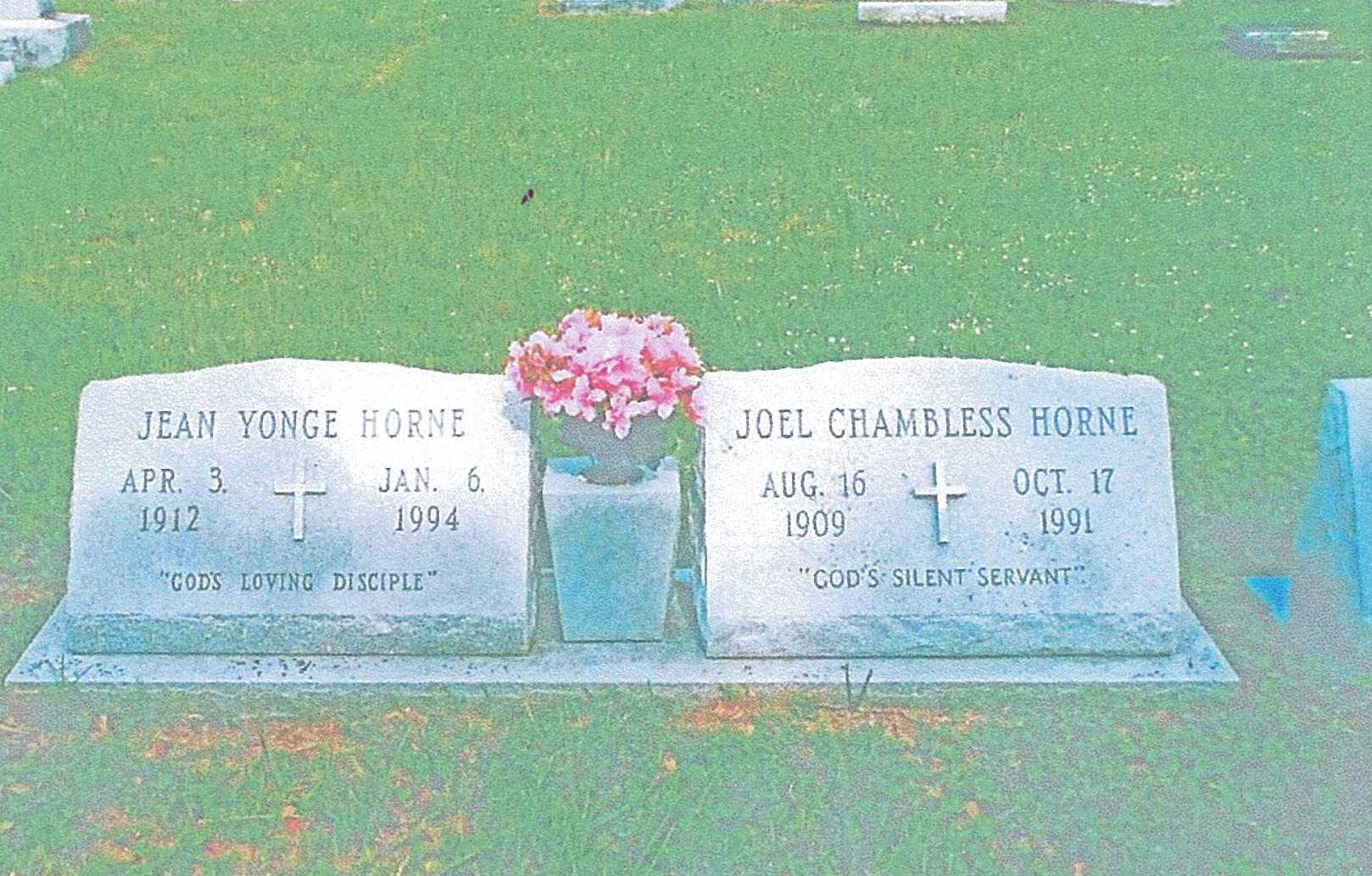 Joel Chambless Horne Jr.