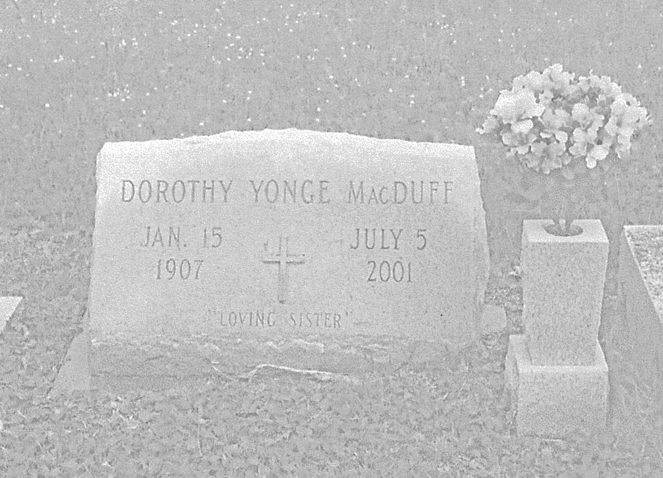 Dorothy Yonge MacDuff