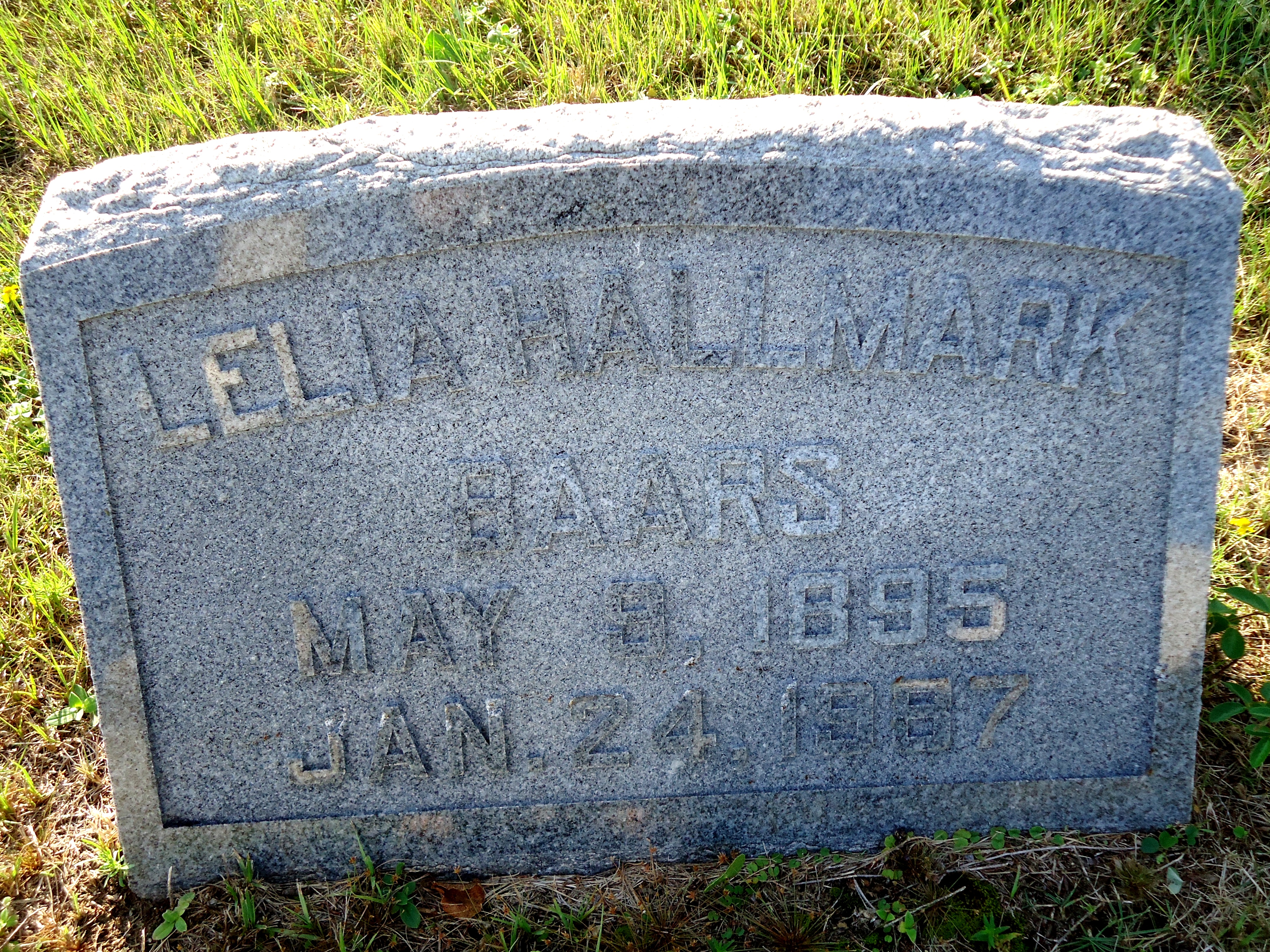 Lelia Catherine Hallmark Baars
