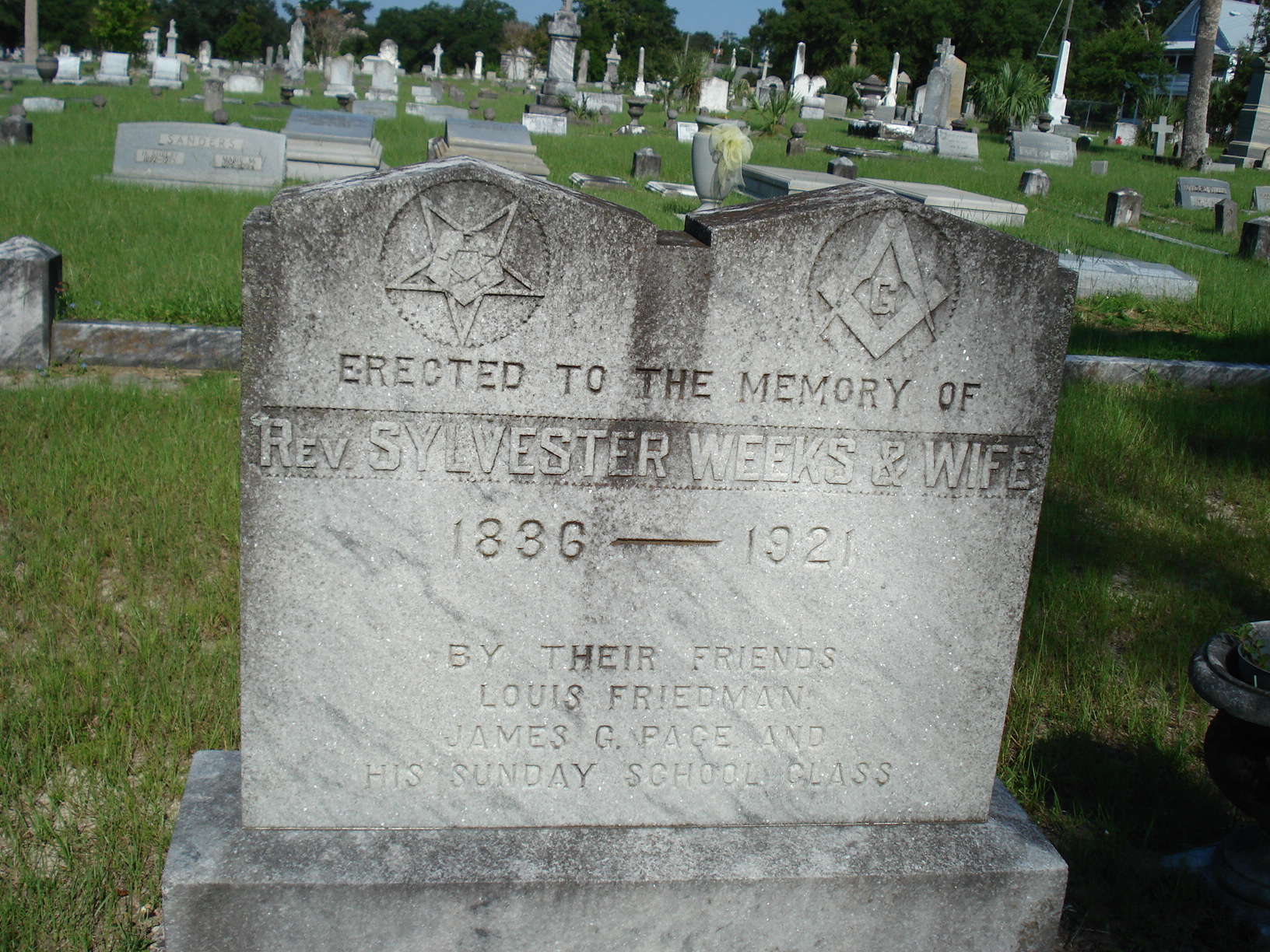 Sylvester,  Rev. Weeks