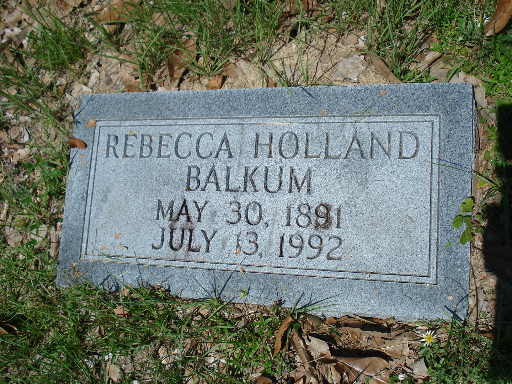 Rebecca Holland Balkum