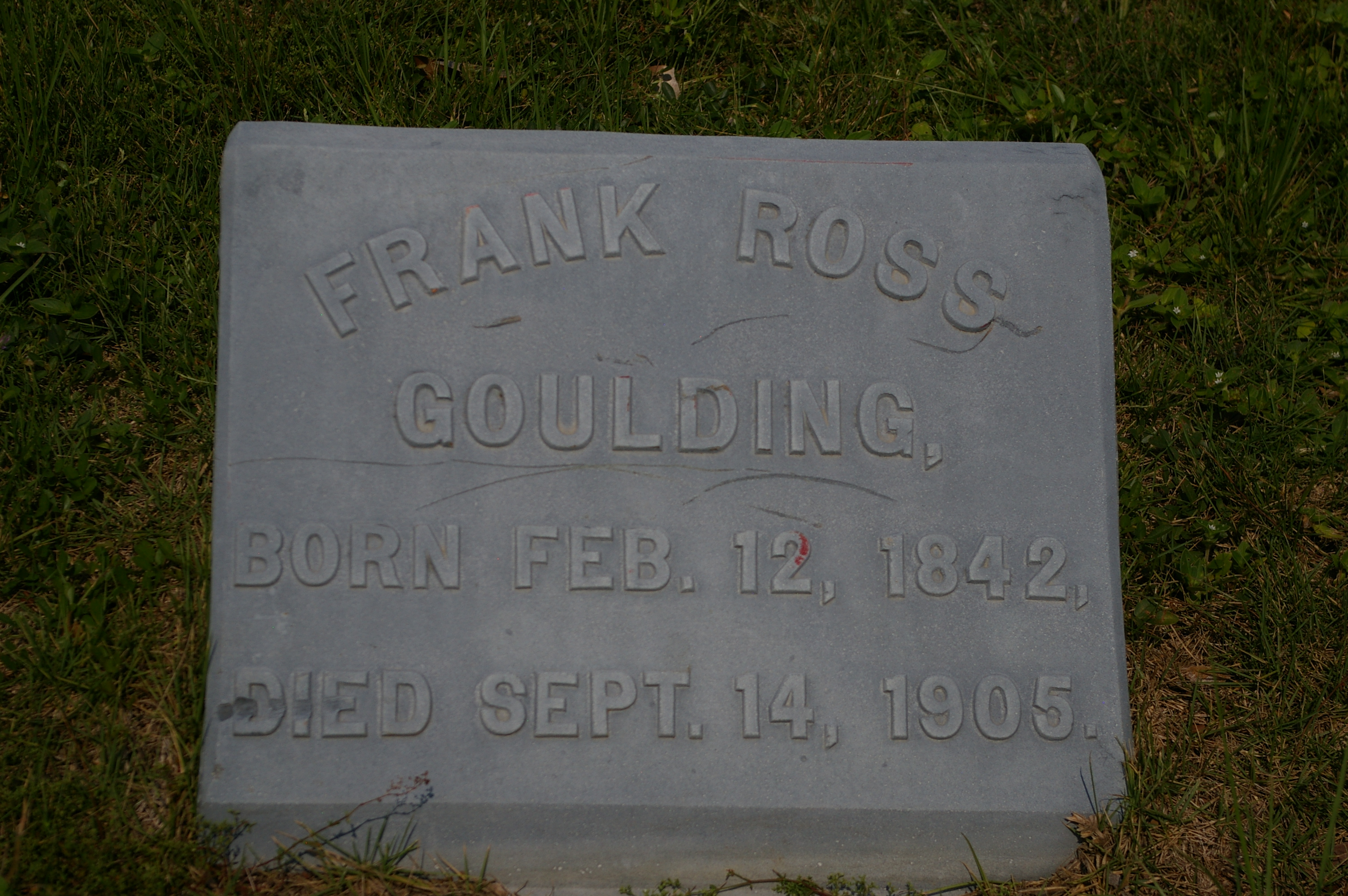 Frank Ross Goulding