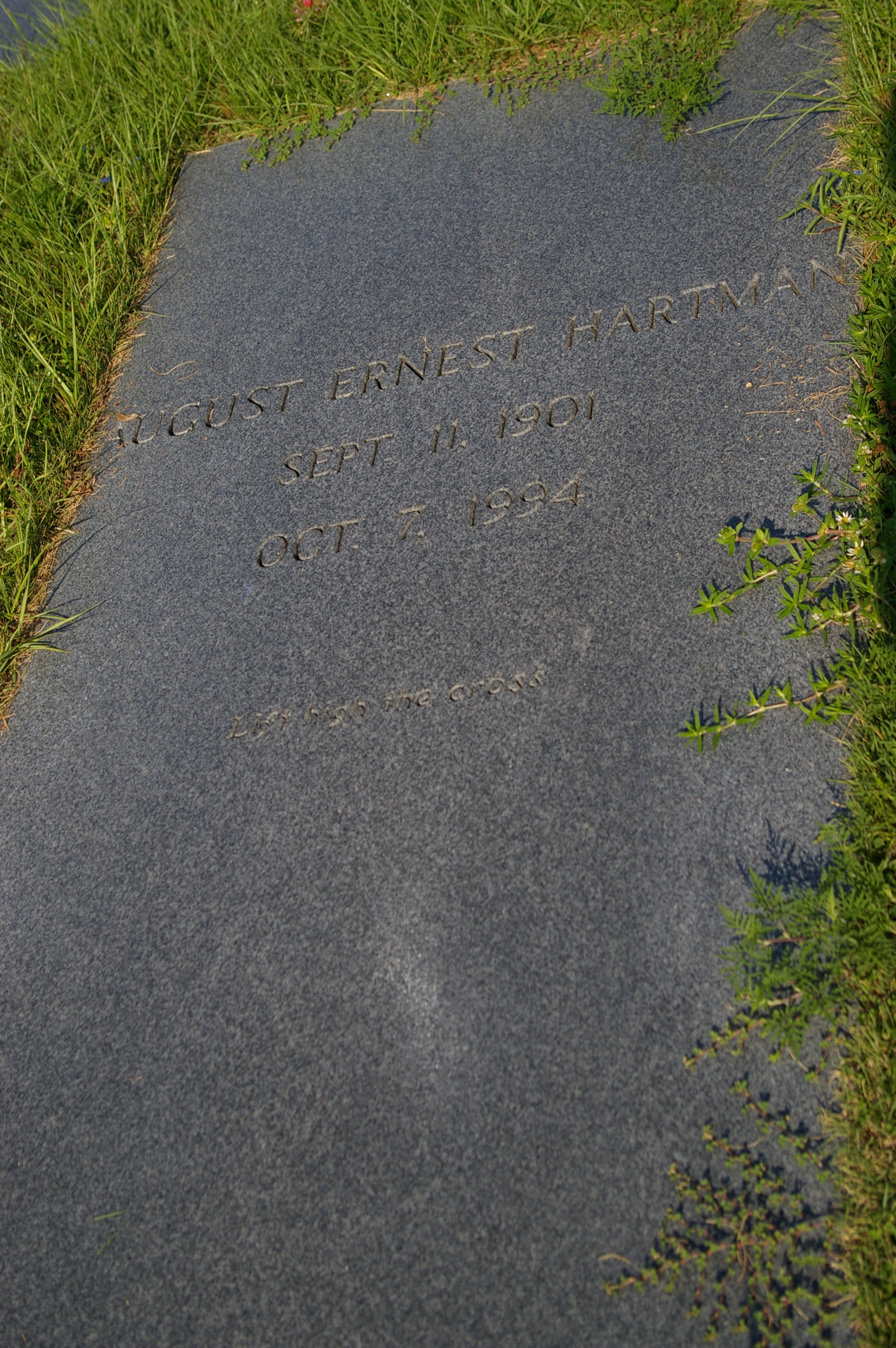 August Ernest Hartman